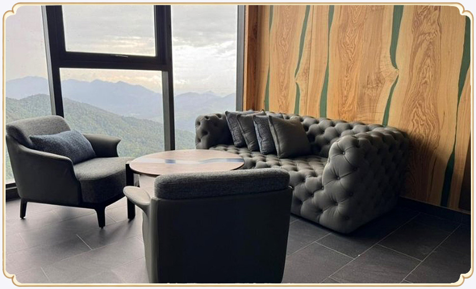 Mountain view lounge at Antara